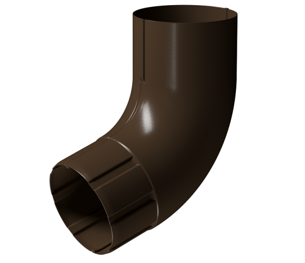 Колено 72° D90 Döcke STAL PREMIUM Каштан, (RAL 8017) купить в Туймазах