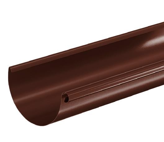 Водосток Aquasistem, система 150/100 - Водосточный желоб 3.00м RAL 8017 Коричневый купить в Туймазах