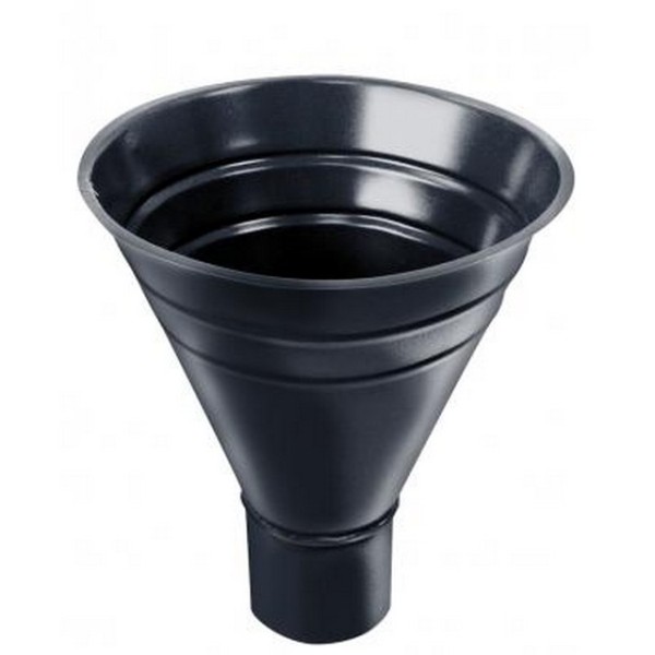 Водосток Grand Line 125x90 – Воронка водосборная RAL 7024 купить в Туймазах