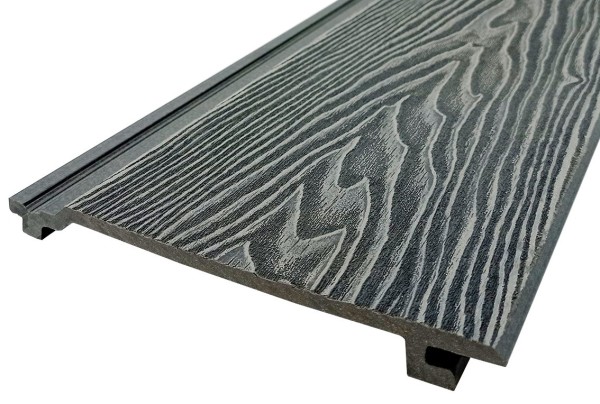 Сайдинг Darvolex 185x19x3000мм, 3D тиснение Серый купить в Туймазах