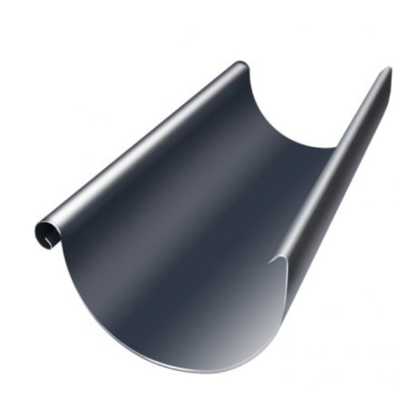 Водосток Grand Line 125x90 – Желоб 3м RAL 7024 купить в Туймазах