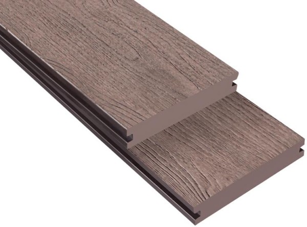 Террасная доска ДПК Outdoor 3D полнотелая NEVADA/CALIFORNIA BROWN коричневая микс купить в Туймазах
