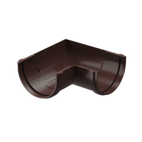 Угол желоба универсал 90˚ Docke Premium ПВХ - Шоколад купить в Туймазах