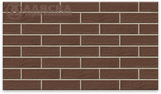 Фасадные Термопанели Аляска Braun Rustic купить в Туймазах