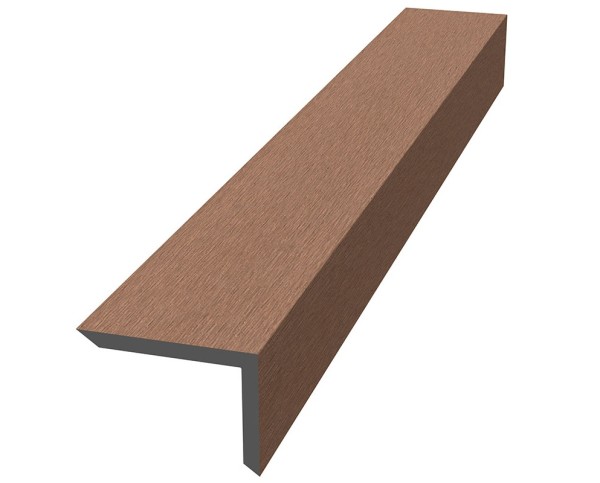 Уголок ДПК для террасной доски NauticPrime, 60x40x2900мм Кедр купить в Туймазах