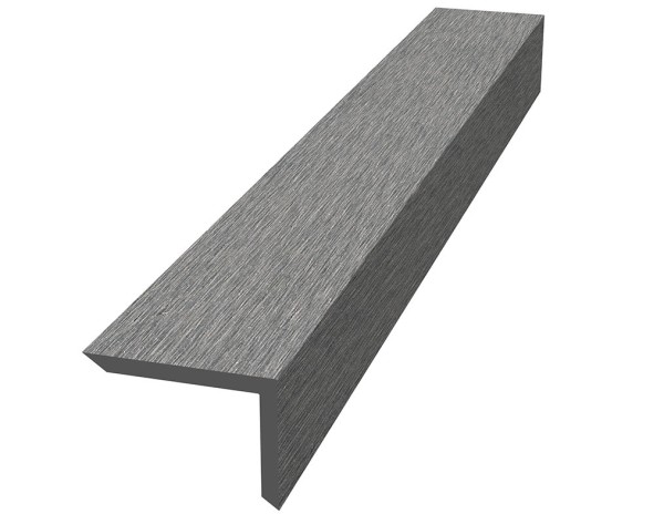 Уголок ДПК для террасной доски NauticPrime, 60x40x2900мм Тёмно-серый купить в Туймазах