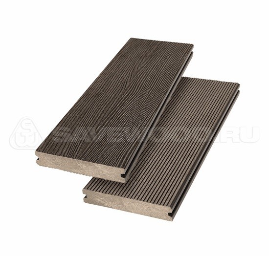 Террасная доска SW Abies (R) - радиальный распил Темно-коричневый купить в Туймазах