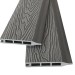 Заборная панель шип-паз EasyDecking Wood-Х 146х20 Серый купить в Туймазах