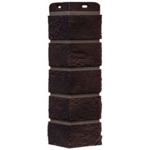 Угол Grand Line состаренный кирпич Элит кофе (жжёный), ШОВ темно-бежевый купить в Туймазах