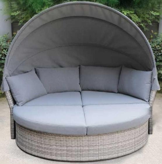 Диван-Трансформер AFINA плетеный из иск. ротанга AFM-325G Grey купить в Туймазах