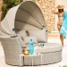 Диван-Трансформер AFINA плетеный из иск. ротанга AFM-325 Beige купить в Туймазах