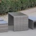 Диван-Трансформер AFINA плетеный из иск. ротанга S330G-W78 Grey купить в Туймазах