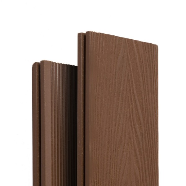 Террасная доска Ecodecking Экстра 3D полнотелая Шоколад купить в Туймазах