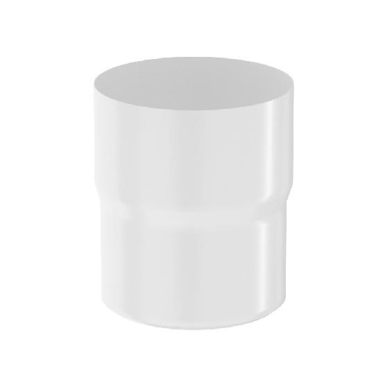 Водосток Aquasistem, система 150x100 - Соединитель трубы RR 20 Мраморно-белый купить в Туймазах