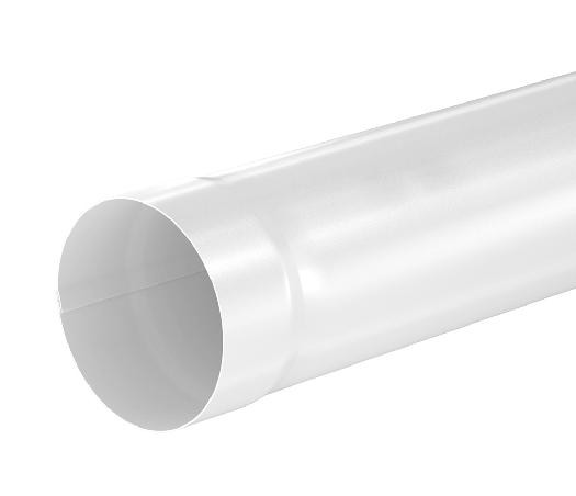 Водосток Aquasistem, система 150/100 - Труба водосточная 3.00м RAL 9003 Белый купить в Туймазах