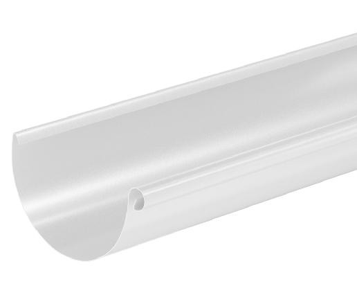 Водосток Aquasistem, система 125x90 - Водосточный желоб 3.00м RAL 9003 Белый купить в Туймазах
