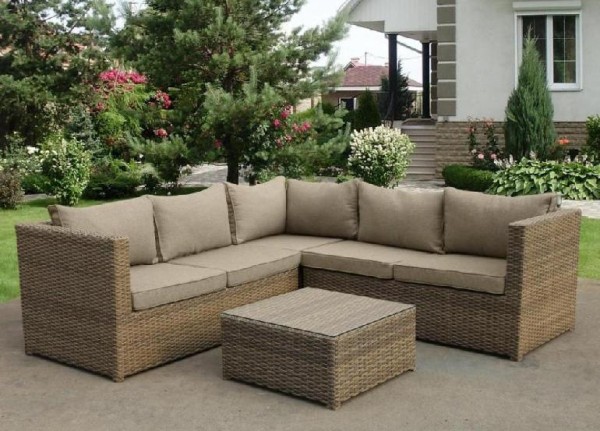 Комплект мебели AFINA плетеной из иск. ротанга YR825B Beige купить в Туймазах