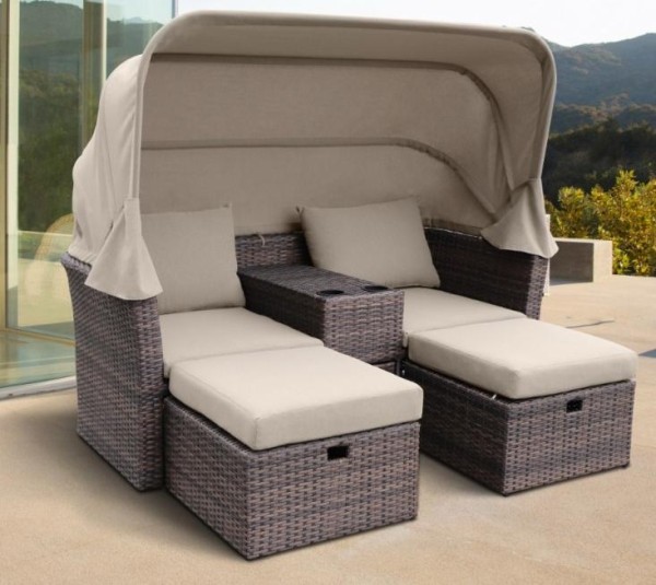 Комплект мебели AFINA плетеной из иск. ротанга AFM-330B Brown купить в Туймазах