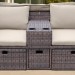 Комплект мебели AFINA плетеной из иск. ротанга AFM-330B Brown купить в Туймазах