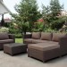 Комплект мебели AFINA плетеной из иск. ротанга YR821A Brown/Beige купить в Туймазах