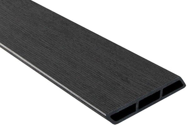 Доска Ромбус 3D ДПК Outdoor STORM BLACK черная купить в Туймазах