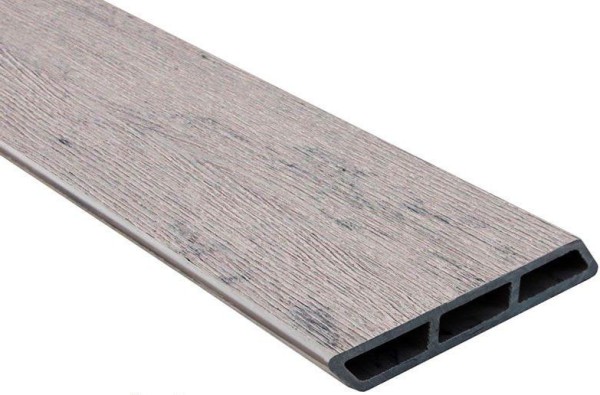 Доска Ромбус 3D ДПК Outdoor STORM GREY серая микс купить в Туймазах