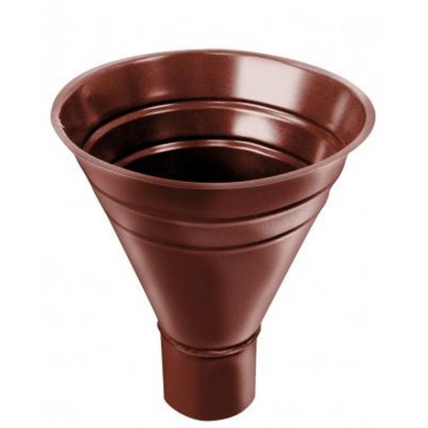 Водосток Grand Line 125x90 –  Воронка водосборная RAL 8004 купить в Туймазах