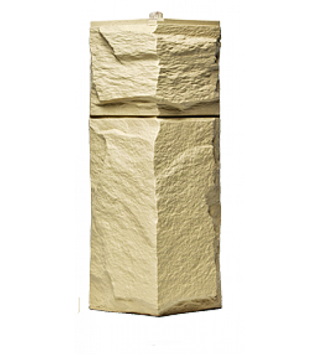 Угол T-Сайдинг-Гранит Леон Желтый купить в Туймазах