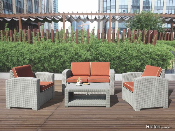 Уличные диваны и кресла коллекции Rattan Premium 4 купить в Туймазах