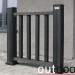 Ограждение из ДПК Outdoor Классик 3D STORM чёрный купить в Туймазах