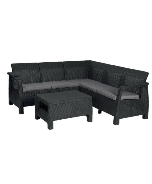 Угловой диван  Yalta Corner Set (столик в комплект не входит) купить в Туймазах