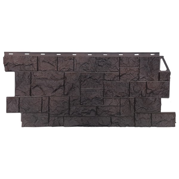 Фасадная панель FineBer, Камень Дикий, Коричневый купить в Туймазах