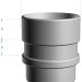 Муфта Docke Lux ПВХ - Графит купить в Туймазах