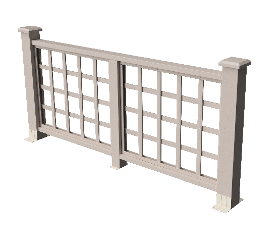 Ограждения декоративное ДПК GRINDERDECO Дувр выбеленый дуб купить в Туймазах