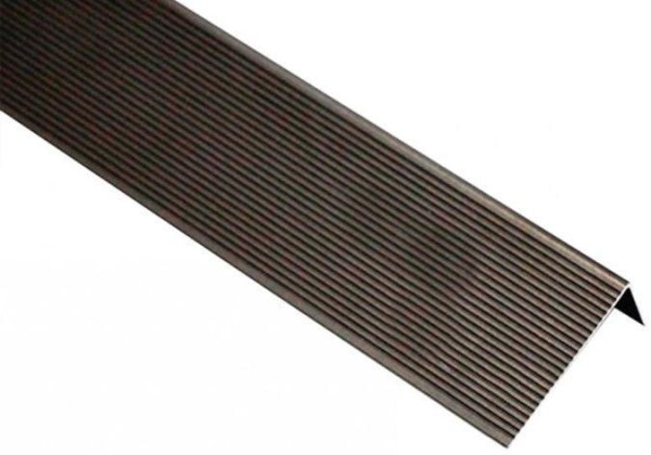 Угол завершающий алюминиевый KRONEX 51,5x30x3000 мм. коньяк купить в Туймазах