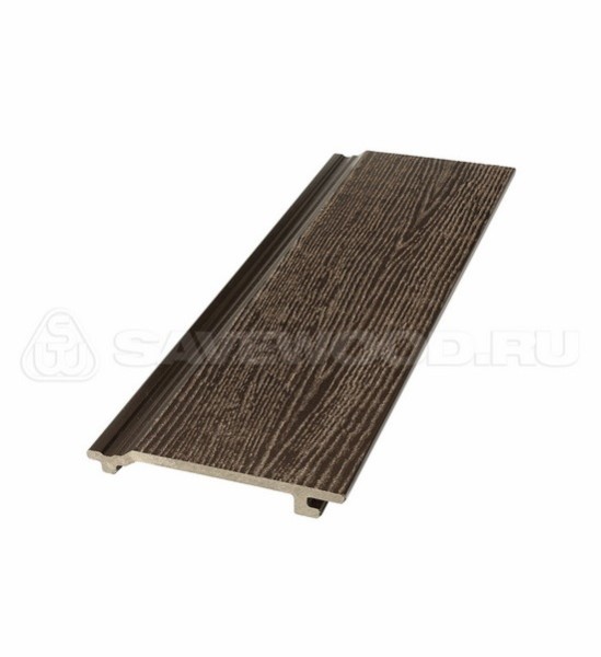 Сайдинг из дпк savewood sw-sorbus радиальный распил темно-коричневый купить в Туймазах