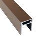 П-профиль Алюминиевый EasyDecking 35x25 Венге купить в Туймазах