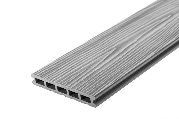 Террасная доска из ДПК RusDecking Unodeck Mogano - Серый купить в Туймазах