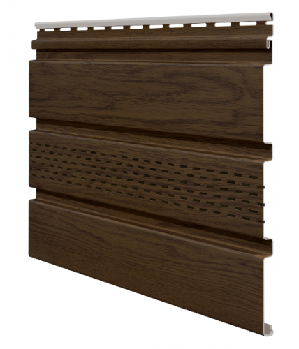 Софит ламинированный VOX NATURE с центральной перфорацией, Орех купить в Туймазах