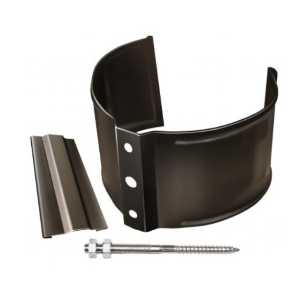 Водосток Grand Line 125x90 – Хомут трубы (на кирпич) RR 32 купить в Туймазах