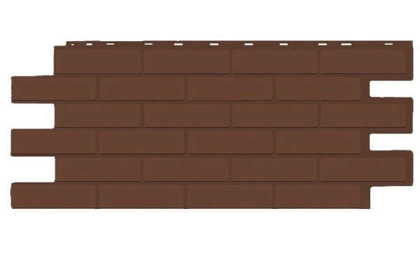 Фасадная панель T-Siding Кирпич Модерн Эко Браун купить в Туймазах