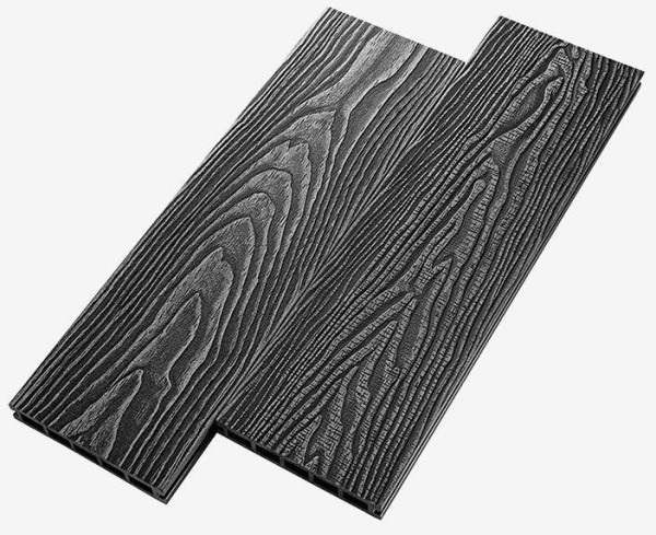 Террасная доска из ДПК RusDecking Unodeck Vintage - Графит купить в Туймазах