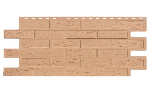 Фасадная панель T-Siding Кирпич Саман Эко Крем купить в Туймазах