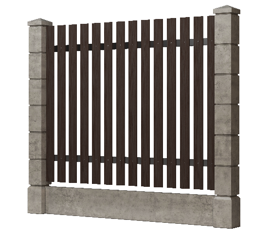 Заборная доска GRINDERDECO, ДПК, шлифованная Венге купить в Туймазах